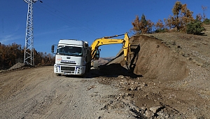 Bölükdamlar’ın Yol Sorunu Büyükşehir’le Çözülüyor