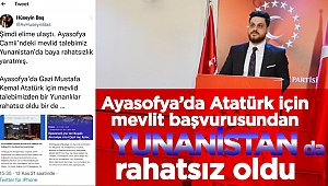 BTP'nin Ayasofya'da Atatürk için Mevlid başvurusu Yunan'ı da rahatsız etti
