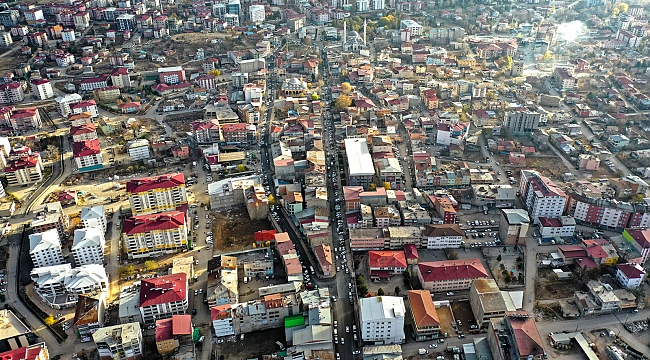 Büyükşehir Afşin İlçe Merkezindeki Caddeleri Yeniledi