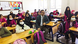 İL MÜDÜRÜ KAHRAMAN, ZEKERİYA TANRIVERDİ İMAM HATİP ORTAOKULU’NU ZİYARET ETTİ