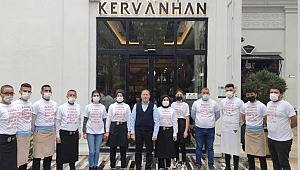 Kervan Pastanelerinden anlamlı farkındalık ..Kervancılardan “Kadına Şiddete Hayır