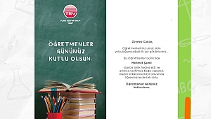 Türk Eğitim Vakfı Mutlu Gün Kartları ile Öğretmeninize Unutulmaz Bir Hediye Verin