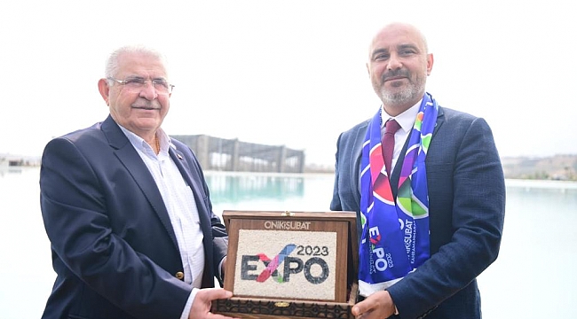 Türkiye Barolar Birliği Başkanı Metin Feyzioğlu Expo 2023 Alanında