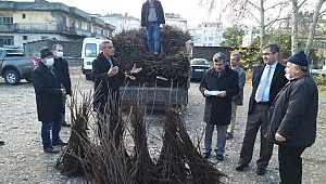 KAHRAMANMARAŞ’TA KAPAMA SUMAK BAHÇESİ TESİSİ KAPSAMINDA FİDAN DAĞITIM TÖRENİ