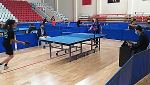 OKUL SPORLARI MASA TENİSİ GENÇLER İL BİRİNCİLİĞİ TURNUVASI TAMAMLANDI