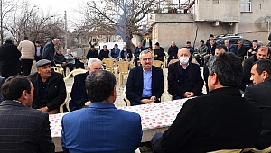 Başkan Güngör Kavlaklı’da Muhtarlarla Buluştu