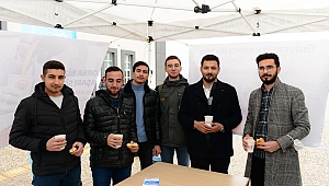 KAHRAMANMARAŞ BÜYÜKŞEHİR BELEDİYESİNDEN ÜNİVERSİTEMİZ ÖĞRENCİLERİNE SINAV HAFTASINDA ÇORBA İKRAMI