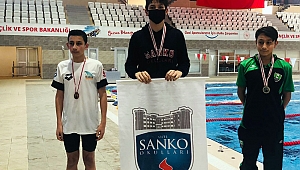 SANKO OKULLARI ÖĞRENCİLERİ 27 MADALYA KAZANDI