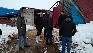 TARIM İL MÜDÜRLÜĞÜ ZOR GÜNLERDE ÜRETİCİNİN VE ÇİFTÇİNİN YANINDA