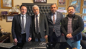 DEVA PARTİSİ ONİKİŞUBAT İLÇE BAŞKANI HAKAN DEDEOĞLU VE HEYETİ ESNAF ODALARINA ÇIKARTMA YAPTI