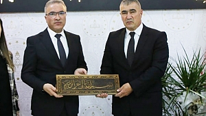 GÖKSUN'LULAR DERNEK BAŞKANI'NDAN KAYSERİ MEM MÜDÜRÜ TELTİK'E ZİYARET