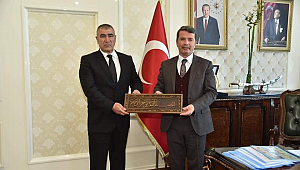 GÖKSUNLULAR DERNEĞİNDEN TÜRKOĞLU BELEDİYE BAŞKANI OKUMUŞ'A ZİYARET