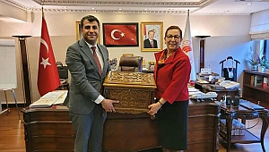 İL MÜDÜRÜ BİLİR'DEN TARIM BAKAN YARDIMCISI IŞIKGECE'YE ZİYARET