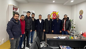 MİLLETVEKİLİ ÖZDEMİR'DEN AKDENİZ GAZETECİLER CEMİYETİ’NE ZİYARET !
