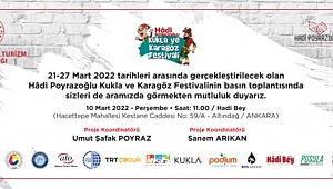 ATO BAŞKANI BARAN “HADİ POYRAZOĞLU KUKLA VE KARAGÖZ FESTİVALİ” TANITIM TOPLANTISINA KATILDI.