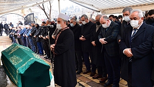 BAŞKAN GÜNGÖR DOĞAN’IN CENAZE TÖRENİNE KATILDI