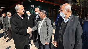 BAŞKAN OKAY, MUHTARLARLA BİR ARAYA GELDİ