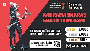 Kahramanmaraş Gençlik Turnuvası Başlıyor