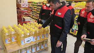MARKETLERDE SIVI YAĞ DENETİMLERİ