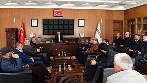 Muhtarlardan Başkan Güngör’e Ziyaret