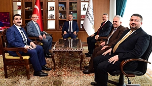 SERBEST MUHASEBECİ MALİ MÜŞAVİRLER ODASI’NDAN BAŞKAN GÜNGÖR’E ZİYARET