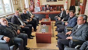 BÖLGE BİRLİK BAŞKANLARINDAN BAŞARILI İL MÜDÜRÜ İLMEÇ'E ZİYARET