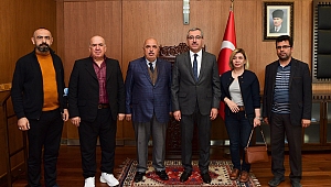 CEMİYETLERDEN BAŞKAN GÜNGÖR'E ZİYARET