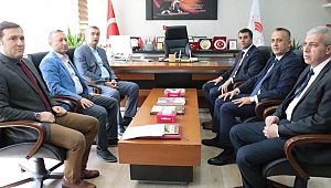 GÜVENÇ'TEN ZİRAAT ODASI VE TMO'YA ZİYARET