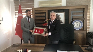 ŞEHİT AİLELERİ VE GAZİLER DERNEĞİNDEN KERİM YILMAZ'A ZİYARET