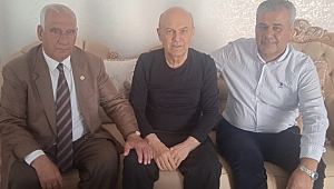 BAŞKAN CÜCE'DEN ASKF BAŞKANI KARAOĞLAN'A GEÇMİŞ OLSUN ZİYARETİ