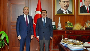 BAŞKAN GÜNGÖR’DEN BAKAN YARDIMCISI PAKDİL’E ZİYARET