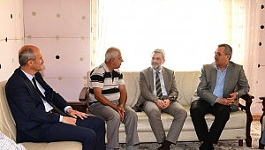 BAŞKAN GÜNGÖR’DEN TAŞ AİLESİNE GEÇMİŞ OLSUN ZİYARETİ