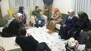 BÜYÜKŞEHİR AİLE ZİYARETLERİNİ SÜRDÜRÜYOR