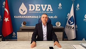 DEVA PARTİSİ İL BAŞKANI İRFAN KARATUTLU'NUN RAMAZAN BAYRAMI MESAJI