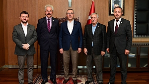 Kafkas Kültür Derneği’nden Başkan Güngör’e Teşekkür Ziyareti