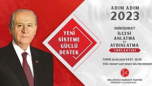 MHP TÜM KAHRAMANMARAŞ'LILARI DAVET EDİYOR