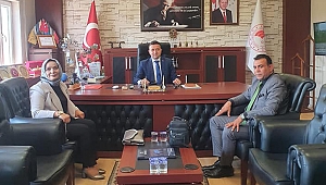 ŞEHİT AİLELERİ DERNEĞİNDEN TARIM İL MÜDÜRÜ İLMEÇ'E ZİYARET