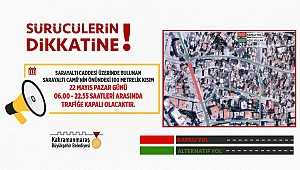 SÜRÜCÜLER ALTERNATİF GÜZERGÂHLARA YÖNLENDİRİLDİ