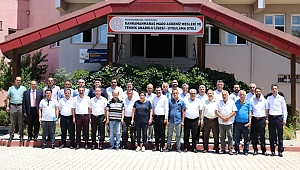 2021-2022 EĞİTİM ve ÖĞRETİM YILI DEĞERLENDİRME TOPLANTISI YAPILDI