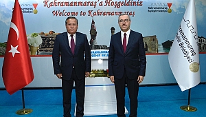 Başkan Güngör Özbekistan Heyetini Makamında Ağırladı