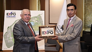 Başkan Mahçiçek’e Pakistan’dan EXPO 2023 Ziyaret