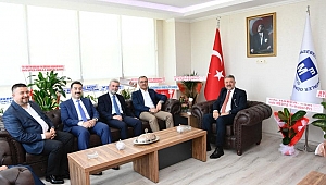 GÜNGÖR VE GÖRGEL'DEN SMMO BAŞKANI KALIN'A HAYIRLI OLSUN ZİYARETİ