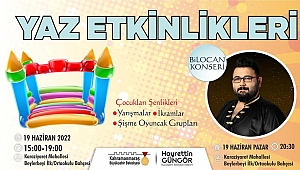 Kahramanmaraşlılar Yaz Etkinlikleriyle Müzik ve Eğlenceye Doyacak