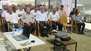 SERA ÜRETİCİLERİNE EĞİTİM VERİLDİ