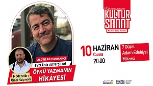 YAZAR HARMANCI KÜLTÜR SANAT DOSTLARIYLA BULUŞACAK