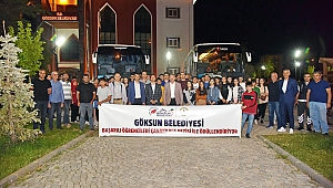 BAŞARI ÖĞRENCİLERDEN ÖDÜLLER BAŞKAN AYDIN’DAN