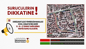 Büyükşehir Sürücüleri Uyarıyor!