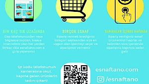 GÖKSUNDA VE BÖLGEDE BİR İLK. ÇARŞINDAKİ ESNAF, KAPINDAKİ ESNAFTAN O!