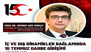 İLİMİZİN VE ÜLKEMİZİN YETİŞTİRDİĞİ BİR DEĞER OLAN PRF. DR. MEHMET AKİF KİREÇÇİ HEMŞEHRİLERİYLE BULUŞACAK