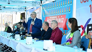 Mahçiçek, EXPO 2023 Alanında Basın Mensuplarıyla Bir Araya Geldi